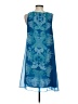 Max Studio 100% Polyester Blue Cocktail Dress Size S - photo 2
