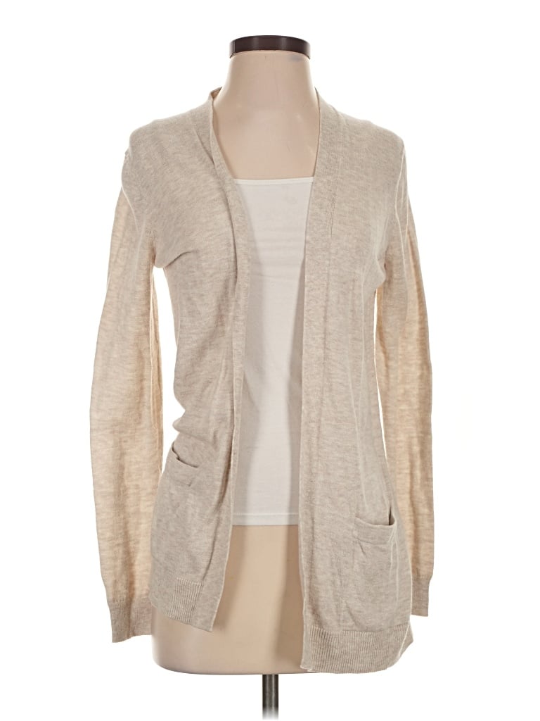 Pre-owned Gap Outlet Cardigan Sweater In Tan
