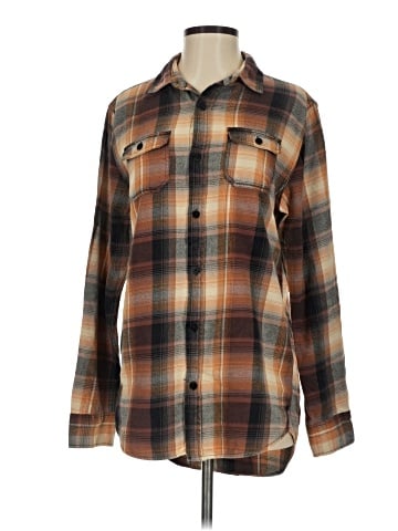 Modern Amusement Long Sleeve Button-Down Shirt (view 1)