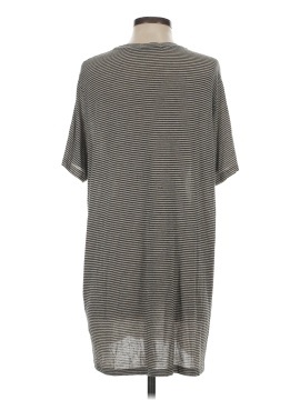 brandy melville blue and white striped dress Denim Knit Mini Dress - Steel Grey/Anthracite main image 0