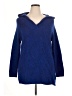 Evri Blue Pullover Sweater Size 0X - photo 1