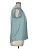 Maison d' Amelie 100% Polyester Teal Short Sleeve Blouse Size XL - photo 4