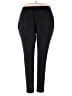 Masseys Solid Black Active Pants Size 3X - photo 1