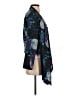 Eight Sixty 100% Polyester Blue Kimono Size S - photo 4