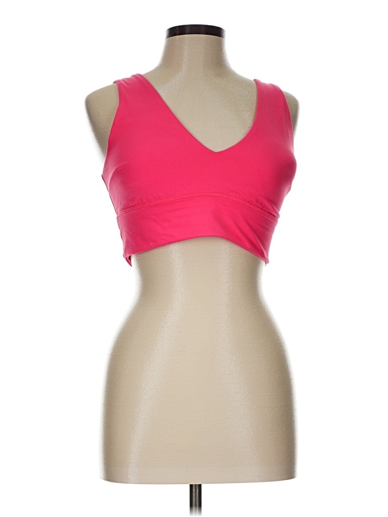 Pre-owned Lululemon Athletica Sports Bra In Pink