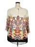 Rose + Olive Ivory 3/4 Sleeve Blouse Size 1X - photo 2