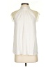 Good Hart Ivory Sleeveless Blouse Size S - photo 1