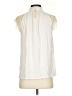 Good Hart Ivory Sleeveless Blouse Size S - photo 2