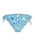 Helen Jon Print Blue Swimsuit Bottoms Size XS - photo 1