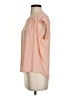 Dina Be 100% Polyester Pink Short Sleeve Blouse Size S - photo 5