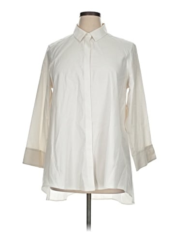Foxcroft Long Sleeve Blouse (view 1)