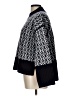 Free Assembly Houndstooth Black Turtleneck Sweater Size L - photo 5