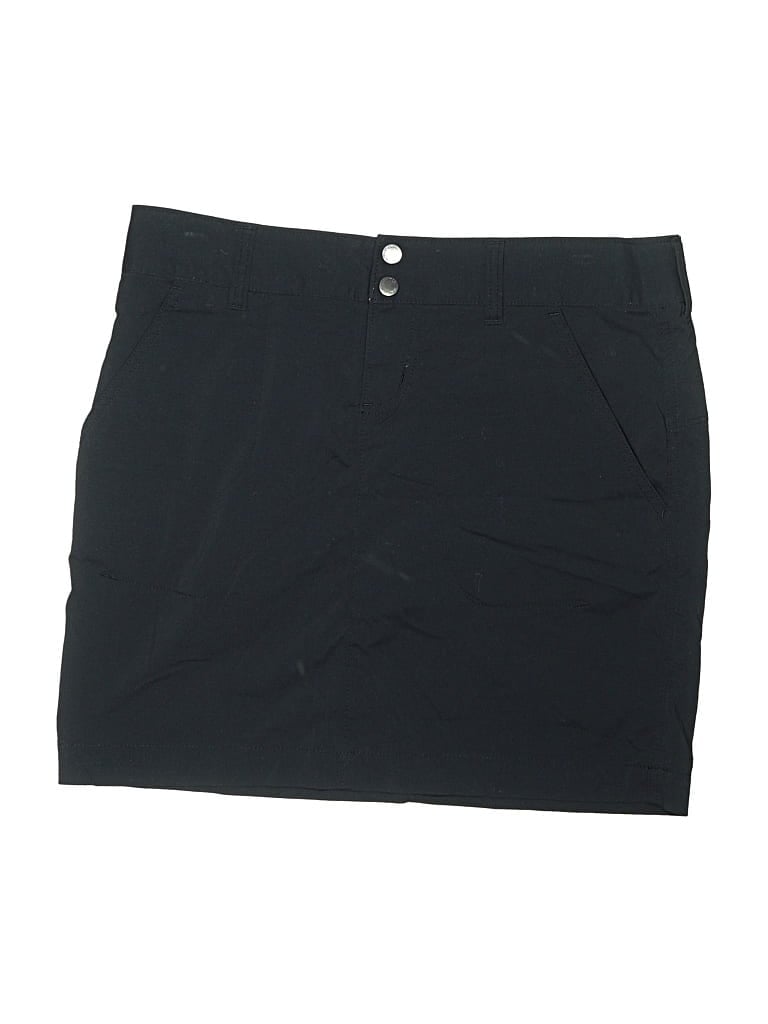 Pre-owned Columbia Casual Skirt In Black
