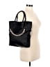 Falor 100% Leather Black Leather Tote One size - photo 2