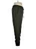 Unbranded 100% Polyester Solid Green Track Pants Size XL - photo 4