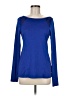 Layer 8 100% Polyester Blue Long Sleeve T-Shirt Size M - photo 1