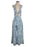 Free People 100% Modal Paisley Blue Jumpsuit Size XS - photo 1