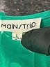 Main Strip 100% Rayon Green Long Sleeve Blouse Size L - photo 7