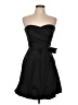 Teeze Me Solid Black Cocktail Dress Size 11 - photo 1