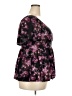 Torrid Black Short Sleeve Blouse Size 2X Plus (2) - photo 4