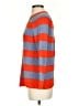 J.Crew Stripes Orange Pullover Sweater Size S - photo 5