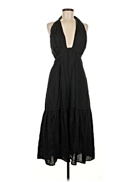 black long sleeve a line dress Velvet Long Sleeve A-Line Dress Black / L