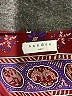 Sandro 100% Polyester Paisley Burgundy Red Romper Size Lg (3) - photo 4