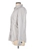 Express Stripes Gray Long Sleeve Button-Down Shirt Size L - photo 5