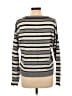 M by Michael Stars Stripes Gray Wool Pullover Sweater Size Lg (2) - photo 2
