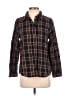 L.L.Bean 100% Cotton Plaid Black Long Sleeve Button-Down Shirt Size XS - photo 1
