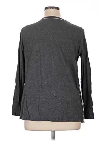 DKNY Long Sleeve Blouse (view 2)