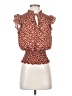 Sienna Sky Brown Sleeveless Blouse Size S - photo 1