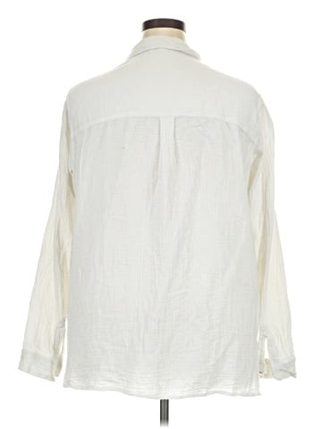 Jessica Simpson Long Sleeve Button-Down Shirt (view 2)