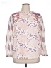 Assorted Brands 100% Rayon Pink 3/4 Sleeve Blouse Size XL - photo 1