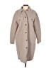Joie 100% Polyester Ivory Coat Size S - photo 1
