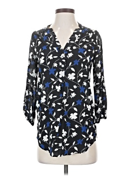 Amour Vert 3/4 Sleeve Silk Top