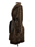 Calvin Klein Animal Print Brown Coat Size S (petite) - photo 5