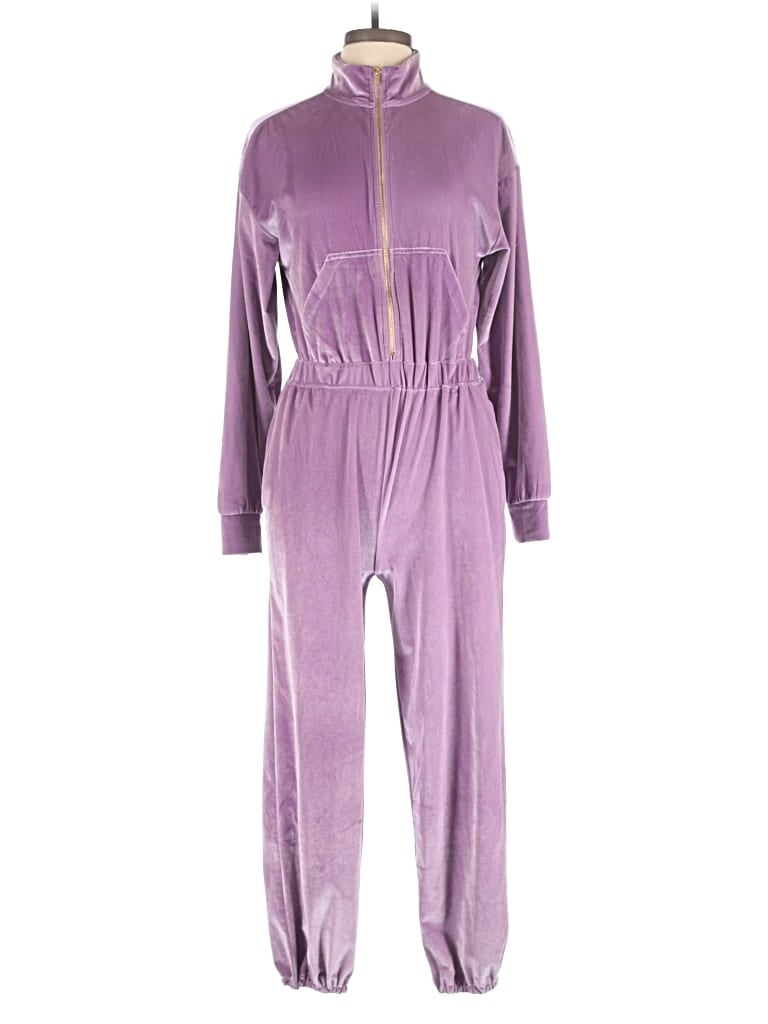 Pre-owned Fabletics Jumpsuit In Purple