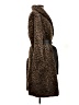 Calvin Klein Animal Print Brown Coat Size S (petite) - photo 4