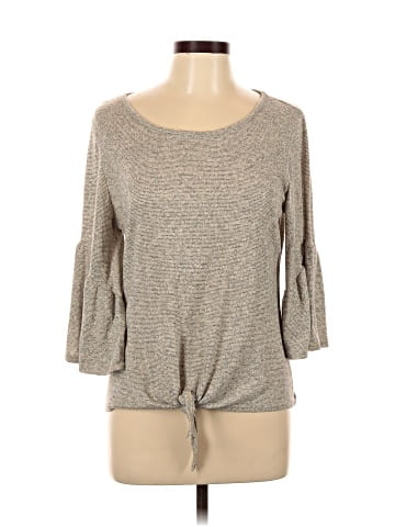 Caution to the Wind 3/4 Sleeve Top (view 1)