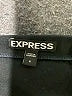 Express Solid Black Formal Skirt Size 6 - photo 4