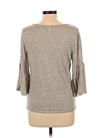 Caution to the Wind 3/4 Sleeve Top (view 2)
