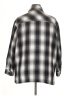 Lucky Brand 100% Cotton Checkered-gingham Gray Coat Size XL - photo 2