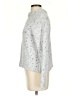 Ann Taylor Tweed Silver Turtleneck Sweater Size XS - photo 5