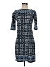 Max Studio Print Blue Casual Dress Size S (estimated) - photo 1