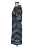 Max Studio Print Blue Casual Dress Size S (estimated) - photo 5