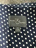 Market and Spruce 100% Polyester Polka Dots Blue 3/4 Sleeve Blouse Size M - photo 7