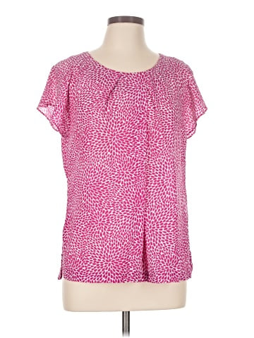 Liz Claiborne Short Sleeve Blouse (view 1)