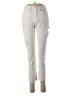 Royal Cheese 100% Cotton Hearts Ivory Jeans Size S - photo 1