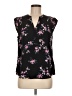 Candie's 100% Polyester Black Sleeveless Blouse Size M - photo 1